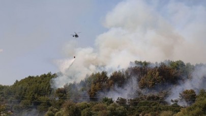 Antalya'da ve Muğla'da orman yangınları