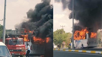 Balıkesir'de yolcu otobüsü alev aldı! Ölü ve yaralılar var