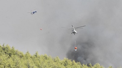Bodrum'daki orman yangını kontrol altına alındı
