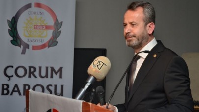 'Çorum Barosu olarak adli yıl açılış törenine katılacağız'