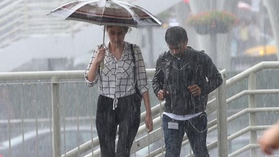 Dikkat! Meteoroloji saat verdi.. Sağanak geliyor
