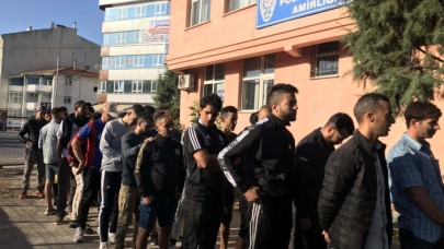 Edirne'de düzensiz göçmen operasyonu