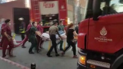 Gaziosmanpaşa'da bir özel hastanenin trafosunda yangın çıktı