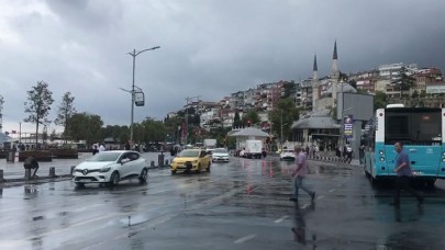 İstanbul'da yağış yer yer etkili oluyor