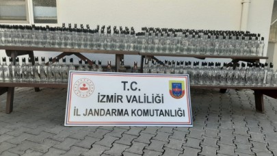 İzmir'de sahte içki operasyonu