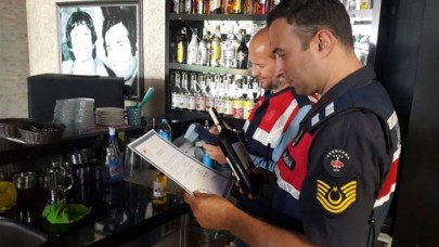 Jandarmadan ülke genelinde kaçak ve sahte alkol uygulaması