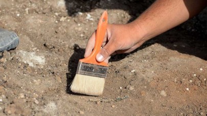 Kayseri'de tek parça halinde mamut fosili bulundu