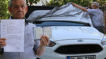 Otomobiliyle ilgili gerçeği öğrendi,  otoparkta kapattı