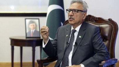 Pakistan Cumhurbaşkanından Hindistan'a sert tepki