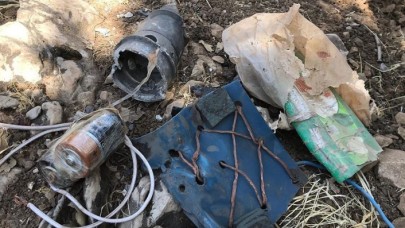 Pençe Harekatı'nda ele geçirilen EYP ve mayınlar imha edildi