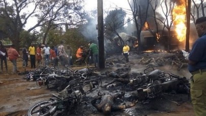 Petrol tankeri patladı: 62 kişi hayatını kaybetti