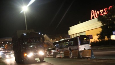 Şanlıurfa'da Suriye sınırına askeri sevkiyat