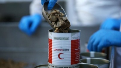 Türk Kızılay konserve kurban etlerini 2, 5 milyon kişiye ulaştıracak