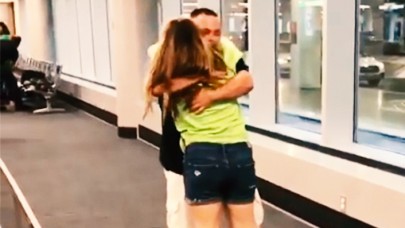 Down Sendromlu Sevgililerin Buluşma Anı Gündem Oldu