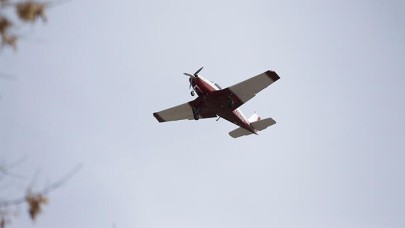 Eğitmen bayıldı: İlk kez uçuş dersi alan öğrenci havada yalnız kaldı