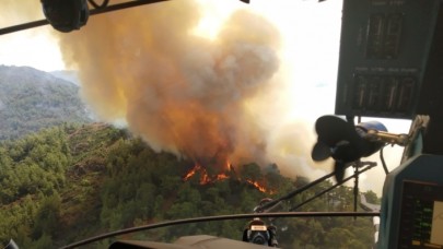 Muğla'da korkutan yangın! Çok sayıda ekip sevk edildi