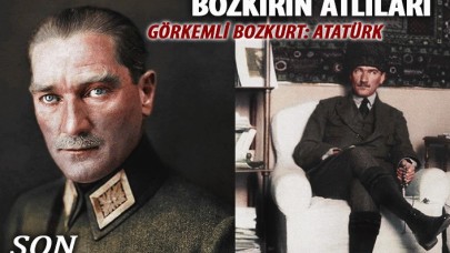 Türklük Bayrağını Yükselten Görkemli Bozkurt : ATATÜRK  