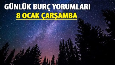 8 Ocak Burç Yorumları | Çarşamba Günlük Burç Yorumları