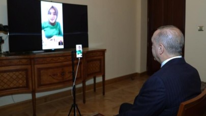 Cumhurbaşkanı Erdoğan,  Kim Milyoner Olmak İster'de Yarışan Gülsüm İle Görüştü!