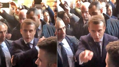 İsrail Polisi Macron'u Da Çıldırttı!