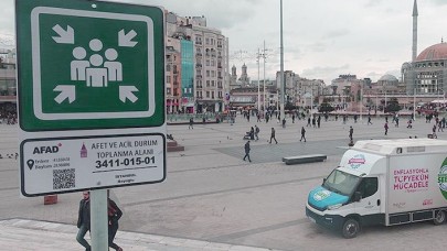 İstanbul'da Toplanma Ve Geçici Barınma Alanları Açıklandı