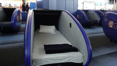 İstanbul Havalimanı'nda Uyku Kapsülü Uygulaması Başladı!