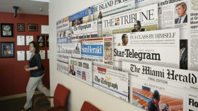 ABD'nin en büyük ikinci medya grubu McClatchy iflas bayrağı çekti!