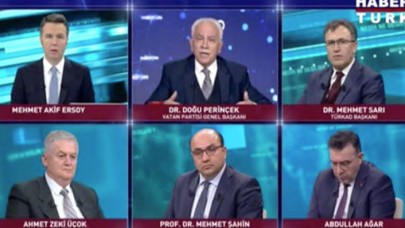 Gülerek 'Şehit vermeden olmaz' diyen Perinçek,  Esad İçin 'Sayın' diyerek bahsetti!