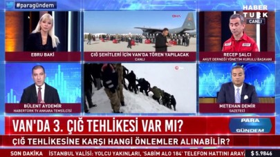 Habertürk Temsilcisinden Şok Sözler: 'Çığ Felaketine Cumhurbaşkanı Başdanışmanı Sebep Oldu!'