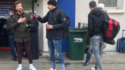 İstanbul'da göçmenler otogara akın etti