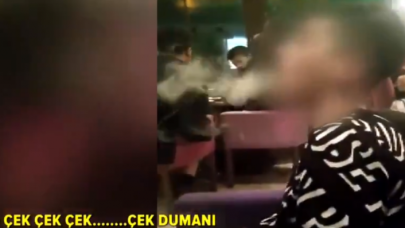 Küçük çocukların nargile içtiği görüntüler sonrası bakanlık devreye girdi!