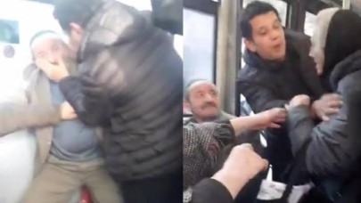 Otobüsteki Yaşlıların Kavgası Şoke Etti: Küfür ve Hakaretler Havada Uçuştu!