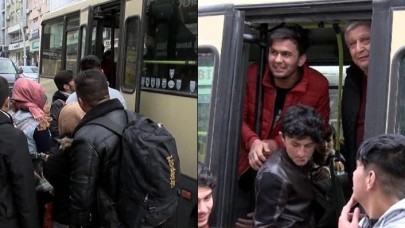 Suriyeli mülteciler akın akın gidiyor!