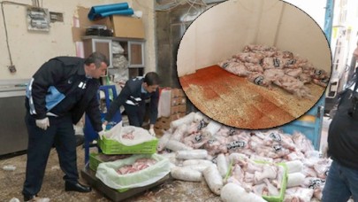 Bozulmuş Tavuk Etini Döner Yapıp Vatandaşa Yedireceklerdi!