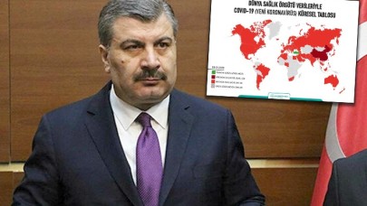 Bakan Koca paylaştı: Dünyanın koronavirüs tablosu ve son rakamlar!