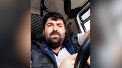 "Evde nasıl kalayım,  çalışmazsam ekmek yok" diyen şoför gözaltına alındı