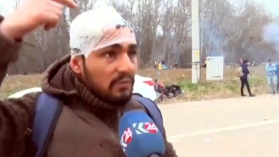 Göçmenlerin arasına karışıp kaçmaya çalışan Konyalıya Yunan polisinden dayak!