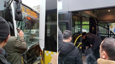 İstanbul Haliç Köprüsü'nde iki metrobüs çarpıştı: Çok sayıda yaralı var!