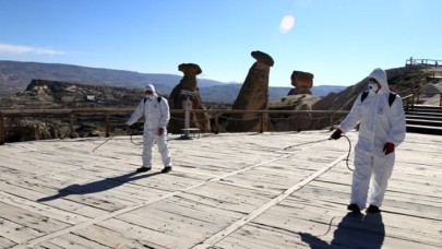 Kapadokya'da koronavirüs önlemi: Temizlik seferberliği başlatıldı