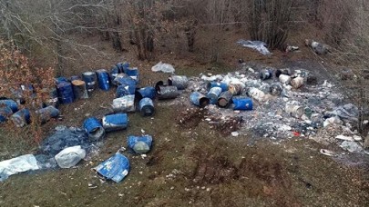 Kırklareli'nde kimyasal sıvı paniği: Ormanda inceleme yapılıyor!