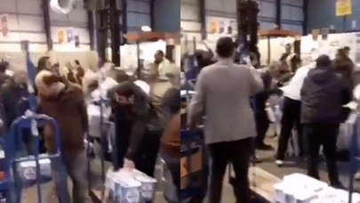 Markette büyük izdiham: Tuvalet kağıdı saniyeler içerisinde tükendi!