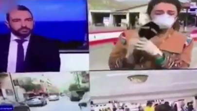 Muhabirin zor anları: Koronavirüs nedeniyle yere yığıldı!