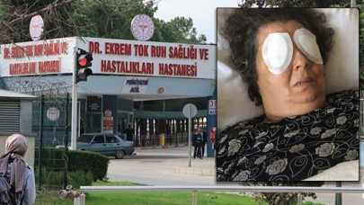 Ruh sağlığı hastenesinde korkunç olay: Oda arkadaşının gözlerini oydu!