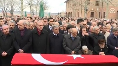 Şevket Kazan son yolculuğuna uğurlandı: Erdoğan,  Gül ve Davutoğlu yanyana!