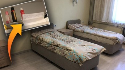 Yurttan çıkarılan öğrenci umreciye not bıraktı