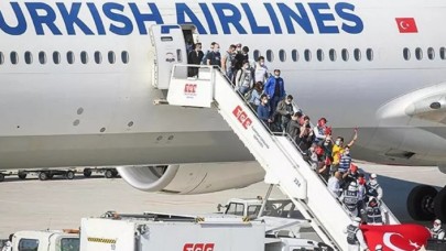 5 bin 284 Türk vatandaşı daha tahliye edildi