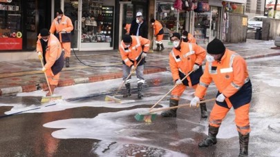 Afyonkarahisar Belediyesi'nden 'Afyonu dımıl dımıl yuduk' paylaşımı
