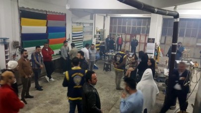 Akıl alır gibi değil: Sokağa çıkma yasağında depoyu pavyon yaptılar!