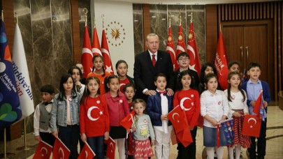 Cumhurbaşkanı Erdoğan 23 Nisan dolayısıyla ulusa seslendi