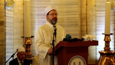 Diyanet İşleri Başkanı Ali Erbaş'tan ilk açıklama